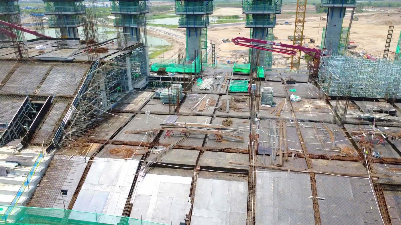 Kết cấu thép mái: khối lượng, nhà thầu và chuỗi cung ứng
