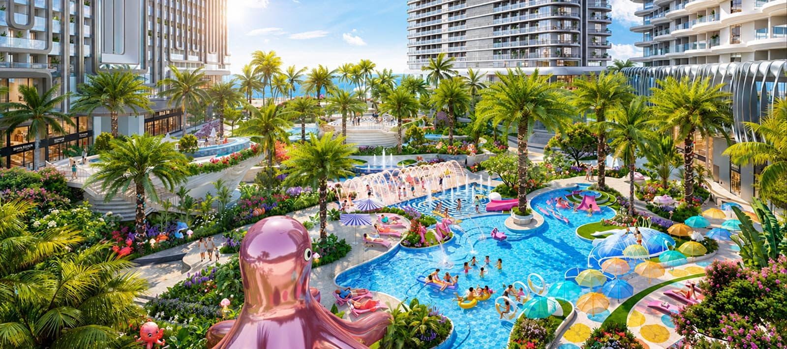 Phối cảnh tiện ích dự án Q Topia